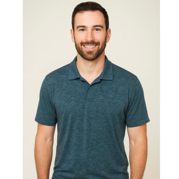 Lululemon Polo Shirt Mens XL Green Seamless Athletic Performance Golf Lightweigh - Picture 1 of 6